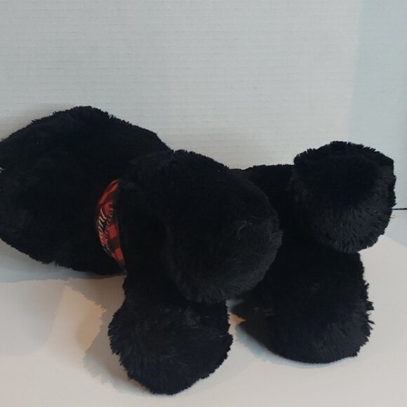 Unbranded Fairmont Le Chateau Montebello Plush Stuffed Animal Black  Dog 13"l - Picture 6 of 10